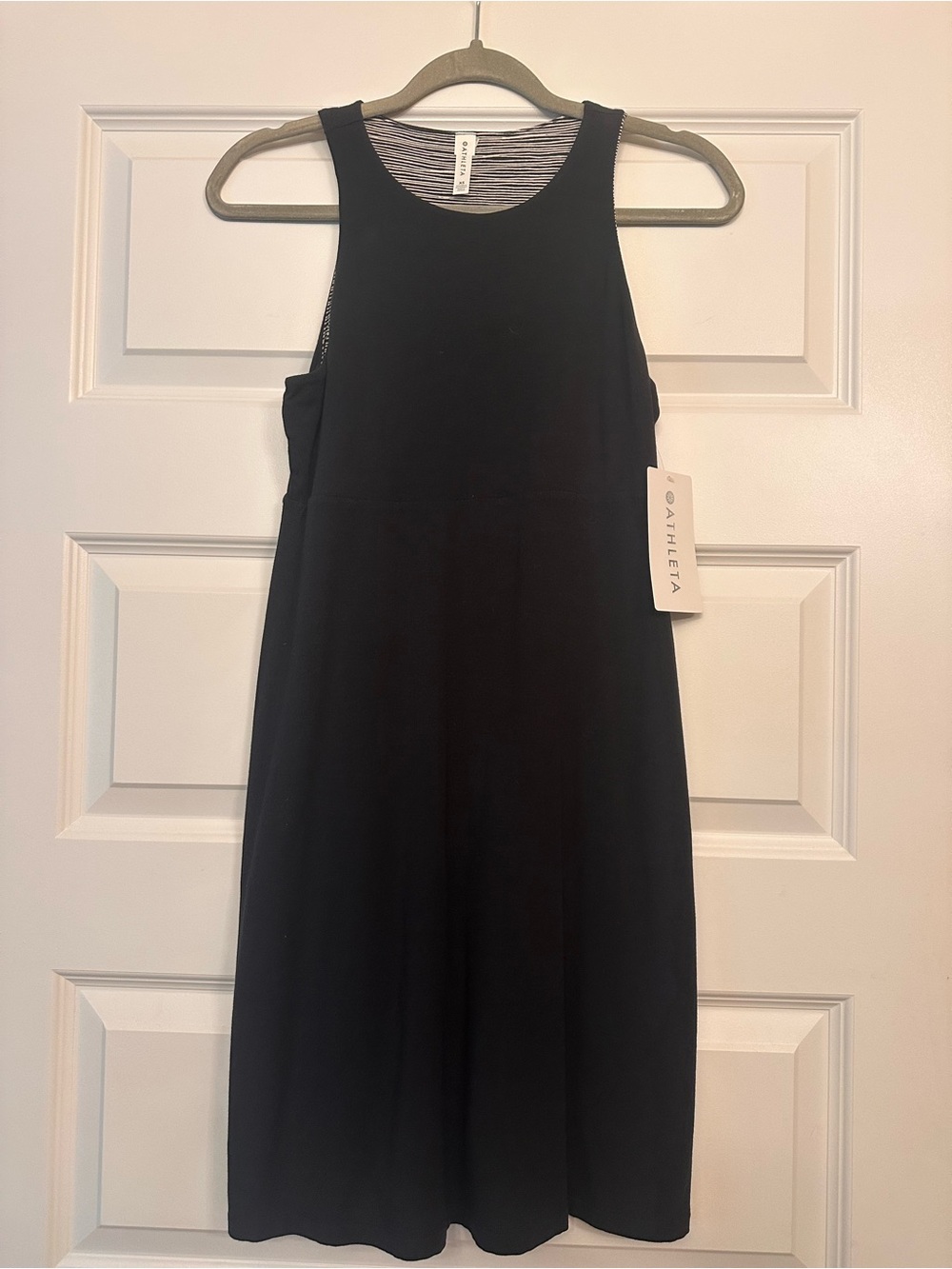 Athleta Black Reversible Santorini Dress